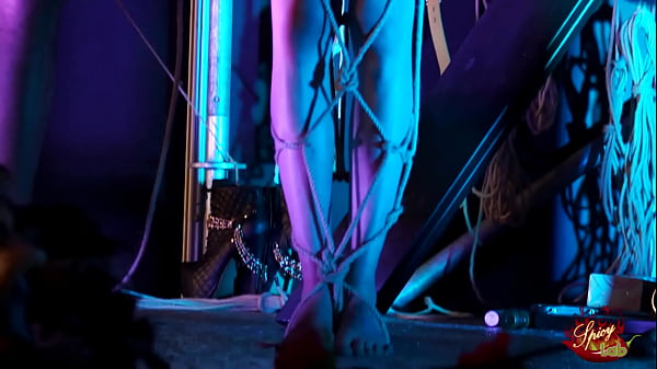 Bondageshow onthe stage for Yukikon and Ama Monica