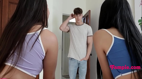 Step Sisters Are Fiesty_And A Threesome_With Them Was Tasty