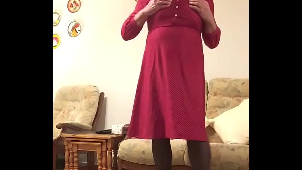 Play MP4 - Red Dress - Johanna Clayton - Electro Stim