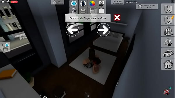 sexo nervoso no roblox,com a novinha 
