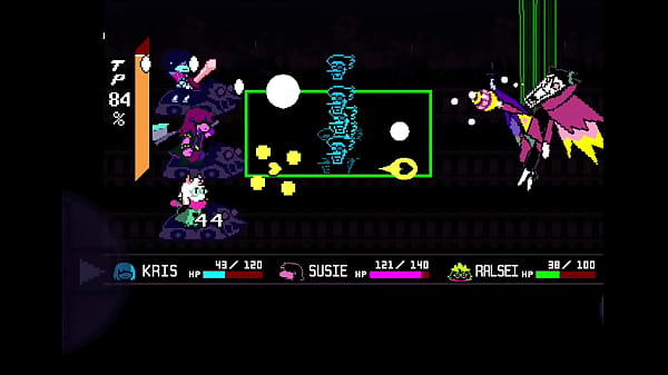 Kris y su equipo le hace el amor a Spamton 