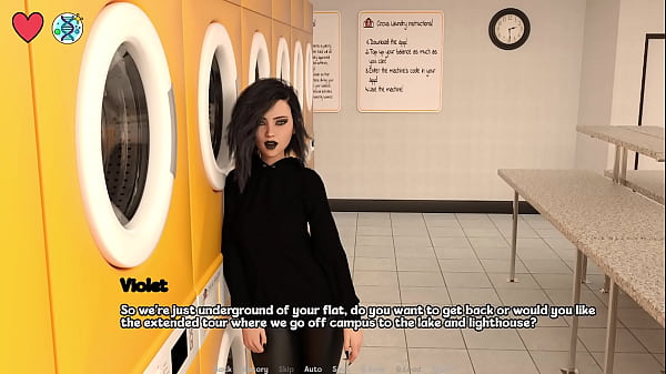 Play MP4 - Elmwood University &num;23 - Romantic Date Night With Goth College Girl