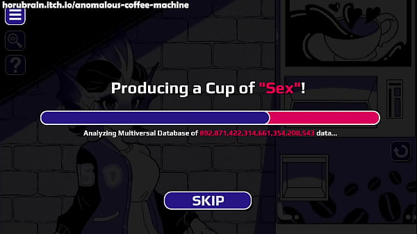 Anomalous coffee machine 