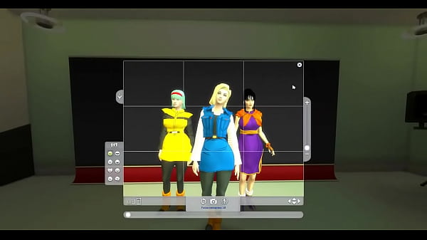 Play MP4 - Dragon Ball Porn Epi 29 Sesi&oacute;n de Fotos Er&oacute;ticas Cosplay a las Esposas Calientes de Dragon Ball Bulma&comma; Nro 18 y Milk &lpar; Chichi &rpar; Anime Hentai