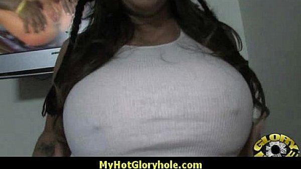Interracial - White Lady Confesses Her Sins at Gloryhole 10 