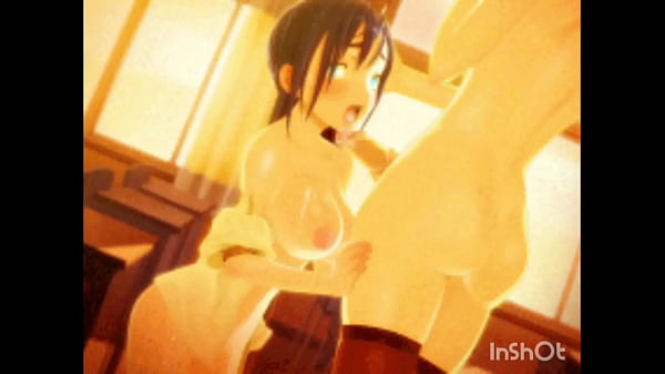 Hentai babes gets cummed on