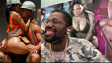 Tight Juicy Bald Pussy Female Construction Worker Fucking Her Co-workers, Ai Generated thumbnail