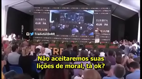 GIORGIA MELONI COMENDO COM FOR&Ccedil_A O CUZINHO DO MACRON USANDO O CINTARALHO DA VERDADE