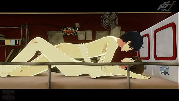 Makoto receives a special calling card persona 5 hentai 