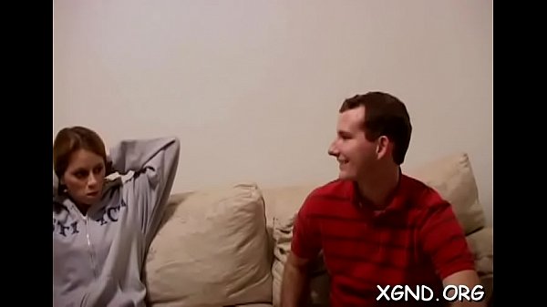 Appealing redhead phil chose the biggest shaft