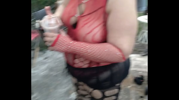 Showing off those big breast