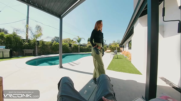 Vr sexy ginger teen gives a blowjob and gets fucked hard in the cosplay parody pt 3 