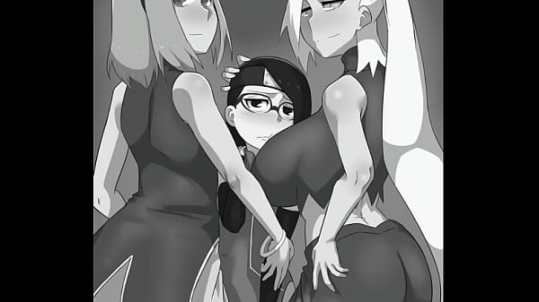 Ino eSakura_fodem Sarada usando jutsu Futa ao som deSkillet