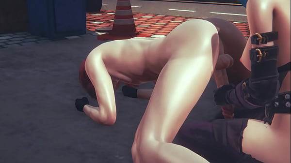 Play MP4 - LOL Hentai - Jinx threesome and jerkoff - Japanese Asian Manga Anime Film Game Porn