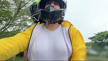 recogiendo a Cliente De_DIDI Sin_Sostén