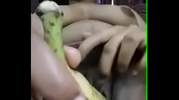 Unsatisfied Bangladeshi BhabiWth Banana