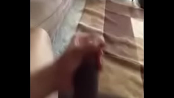 Hung shemale jerking off