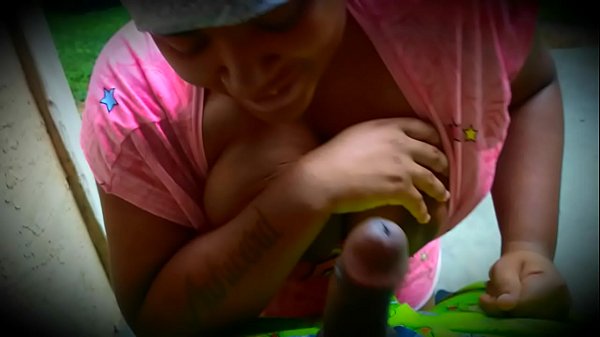 Outdoor fuck and tits cumshot