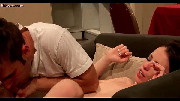 Horny chick teasing long penis andfretingit