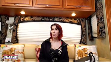 Scarlett Foxx Tattooed Brunette Eager Rimjob Dildo BJ Intense Heat!