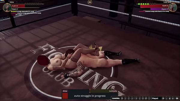 Alicia vs jerle nf3d mixed sex combat ring 