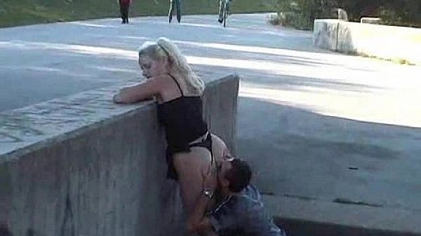 Hot European Girl Fucks In The Park 