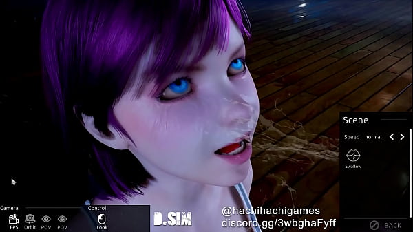 D sim first blowjob showcase