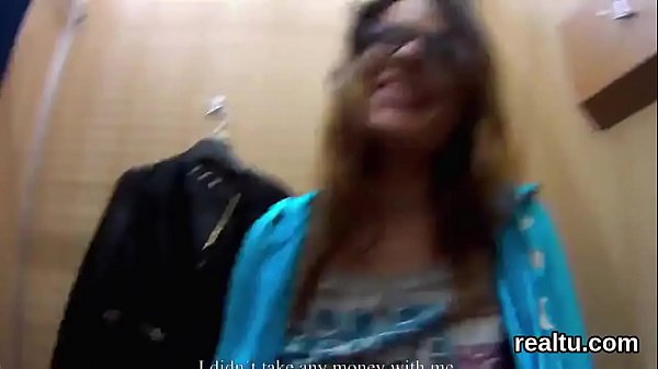 Stunning czech kitten was teased in the mall and penetrated in pov 