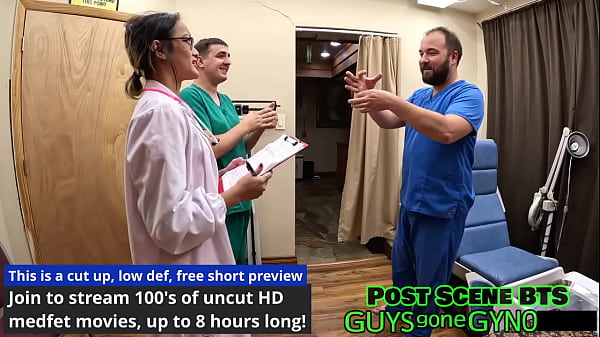 Doctor canada flips the script on doctor channy crossfire during medical examination ends up examining his doctor at guysgonegynocom 