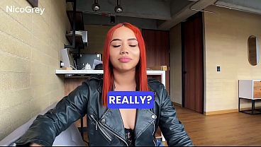 Maeve Moxie - PETITE REDHEAD SCREAMS IN CASTING - Sloppy Blowjob and Deepthroat