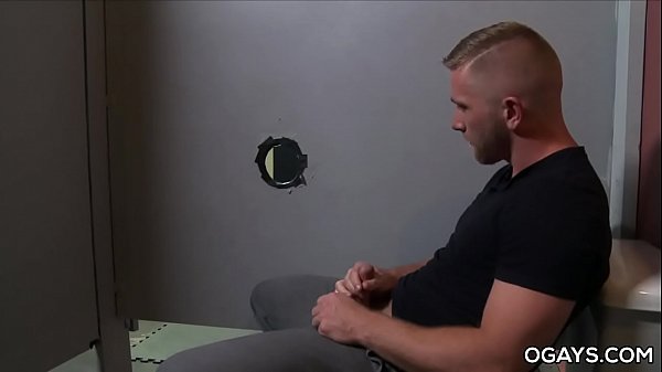 Homo Men Having Fun Through A Toilet's Gloryhole 