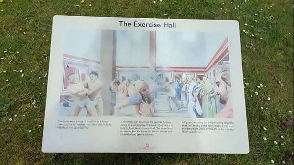 I found myself in a roman exercise hall on my run this morning i'm now heading for coventry to pick up teddy bears and sh 