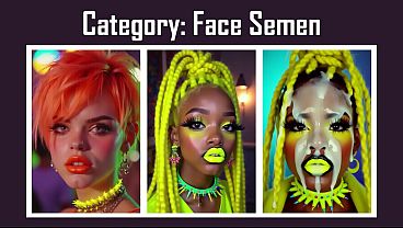 Teaser with blowjob, futanaria fun, cumshots on face, legs, body, feet and high-heels. Fun stuff with lots of messy creampie 