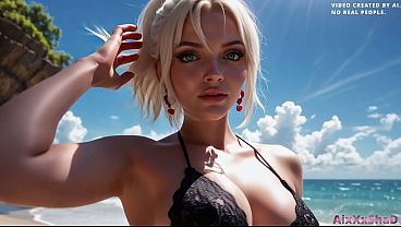 Nonton My Girlfriend Is Cheating On Me. Two Strangers Are Fucking My Girlfriend In All Holes (ai-generated) Aixxxshad thumbnail