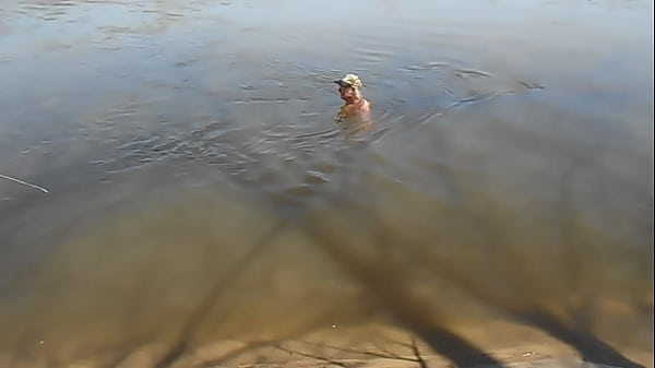 My first skinny-dip of 2020, in Des Moines River.