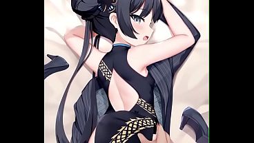 Kisaki getting breeded
