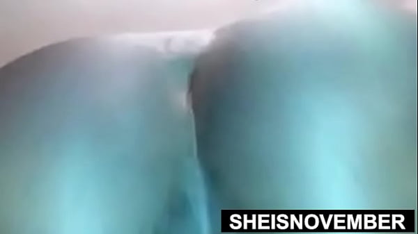 Sexy bitch spreading hairy asshole in high heels while crawling in stockings closeup busty young ebony geek sheisnovember standing perfect body exposed large saggy natural titties and hard nipples jiggling by msnovember