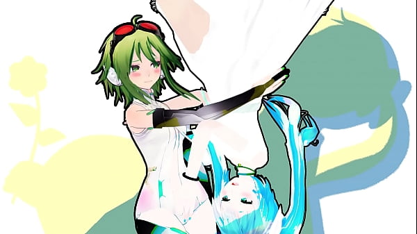 GUMI MIKU MMD_Get me pregnant_before IovulateVOCALOID
