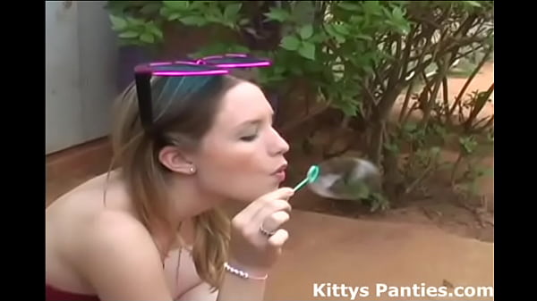 You canwatch me blowing bubbles