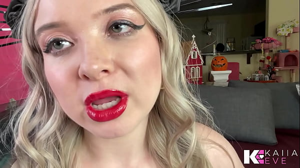 Controlled by & covered in glossy red lips pov 