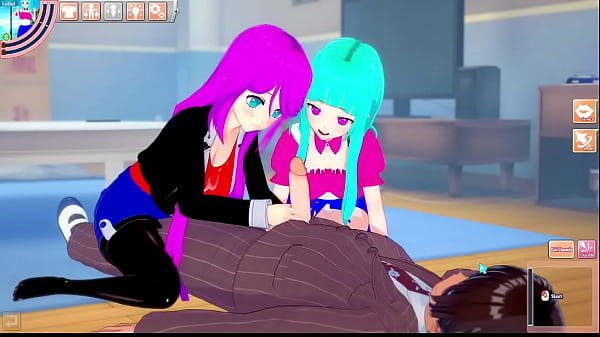 carly and jenny sucks a fat guy s dick