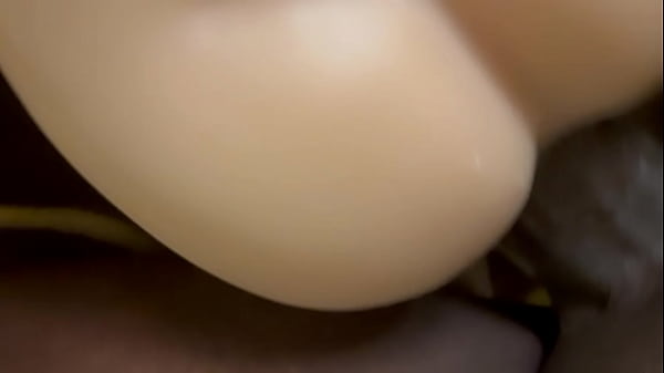 Fucking my toy, I'_m really horny.