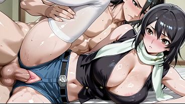 Byakuya (bleach) X Ayano (cg) Ai thumbnail