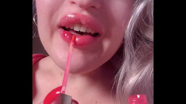 Red lipstick