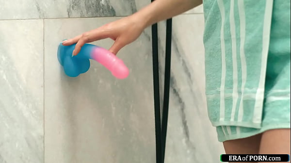 Play MP4 - Charlotte Sins caught by her roommate shower fucking a dildo