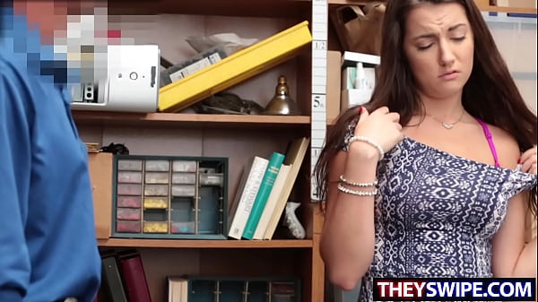 Snitching SweetyLily Adams Takes Officer Cock