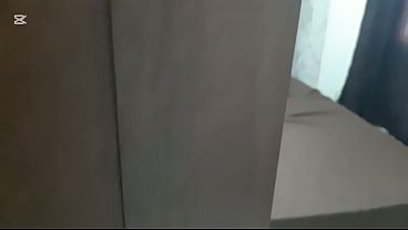 I OPEN THE DOOR AND WATCH MY LATINA STEPMOM MASTURBATING AND SUCK HER VAGINA 