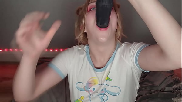Missprincesskay - Pushing Down My Bad Dragon Large Chance Dildo Hardcore thumbnail
