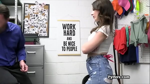 Fine big tit_catch for the security officer