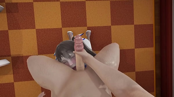 Danmachi Hestia she plays with_her balls & he fuck her